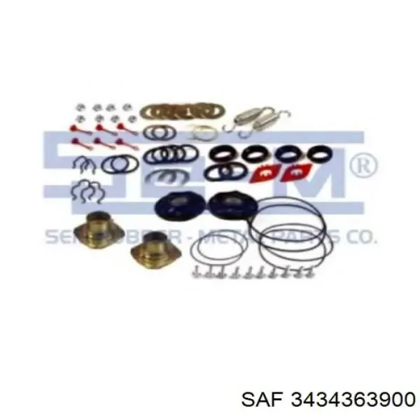 Kit de reparação do freio da árvore (de catraca) 3434363900 SAF