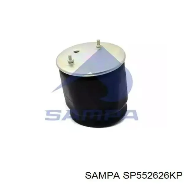 Coxim pneumático (suspensão de lâminas pneumática) do eixo SP552626KP Sampa Otomotiv‏