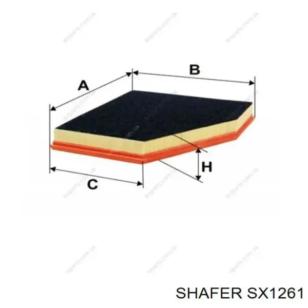Filtro de ar SX1261 Shafer