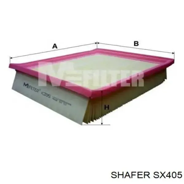 Filtro de ar SX405 Shafer