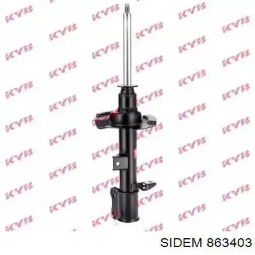 Suporte de amortecedor dianteiro Sidem 863403 preço, a partir de