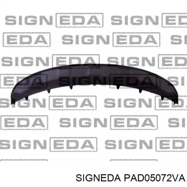 Spoiler do pára-choque dianteiro PAD05072VA Signeda