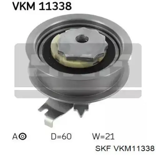 VKM11338 SKF Rolo de reguladora de tensão da correia do mecanismo de distribuição de gás