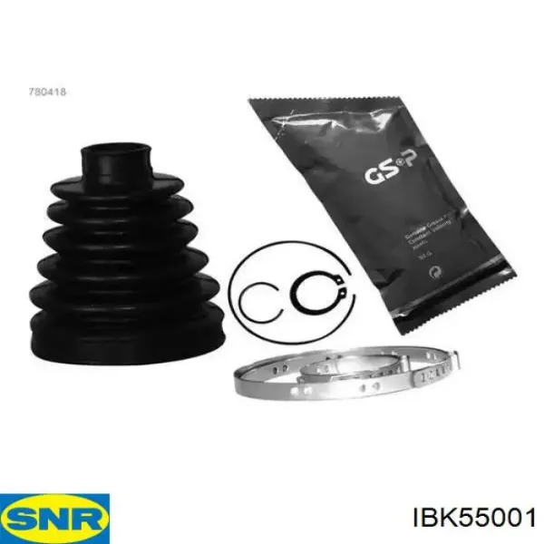 Bota de proteção interna de junta homocinética do semieixo dianteiro para Renault Scenic GRAND IV R9