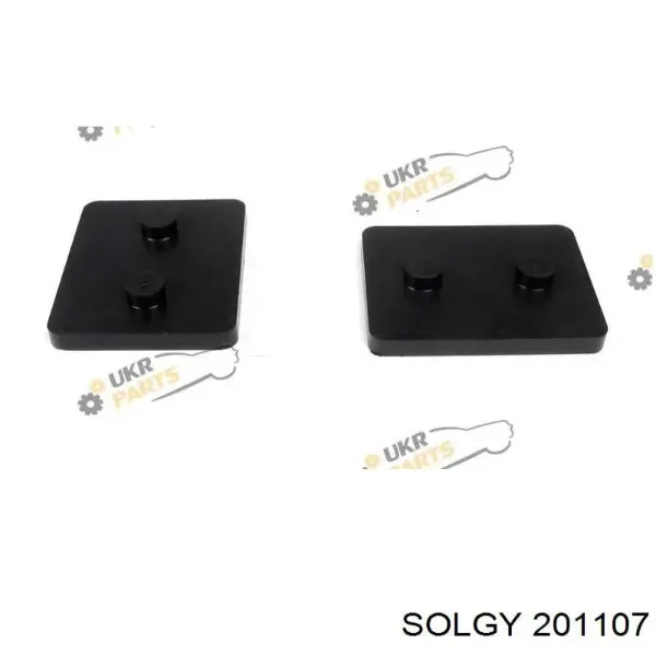 Coxim da suspensão de lâminas entre as mesmas 201107 Solgy