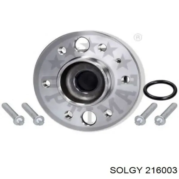 Semieixo traseiro esquerdo 216003 Solgy