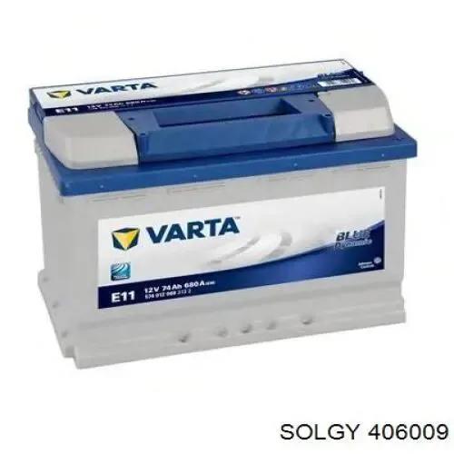Bateria recarregável (PILHA) 406009 Solgy