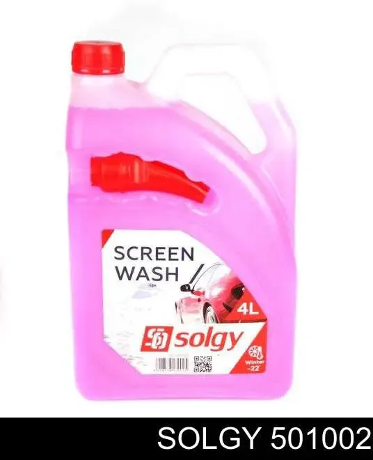 Fluido para lavador de pára-brisas 501002 Solgy