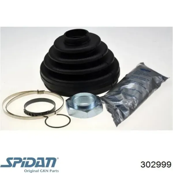 Bota de proteção externa de junta homocinética do semieixo dianteiro 302999 GKN-Spidan