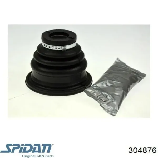 Bota de proteção interna esquerda de junta homocinética do semieixo dianteiro 304876 GKN-Spidan