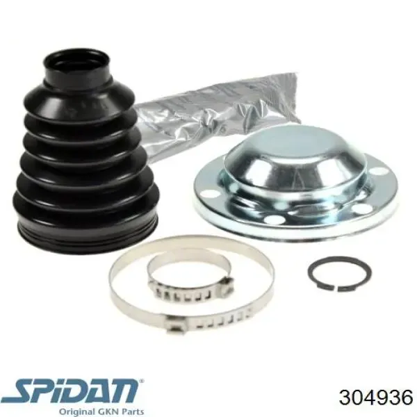 Bota de proteção interna de junta homocinética do semieixo dianteiro 304936 GKN-Spidan