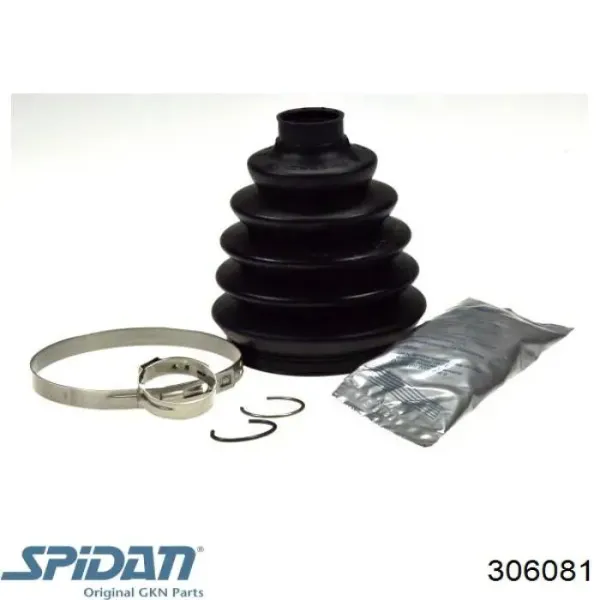 Bota de proteção externa de junta homocinética do semieixo dianteiro 306081 GKN-Spidan