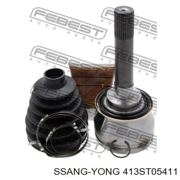 Bota de proteção externa de junta homocinética do semieixo dianteiro Lexus RX 450H/350L/200T