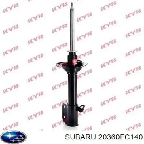 Amortecedor traseiro Subaru Forester I
