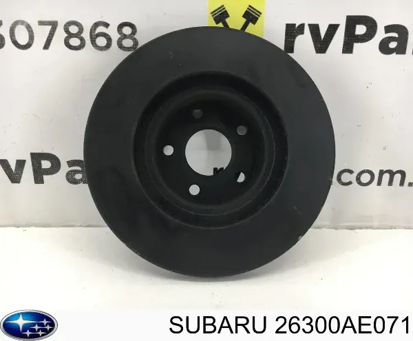 Disco do freio dianteiro 26300AE071 Subaru
