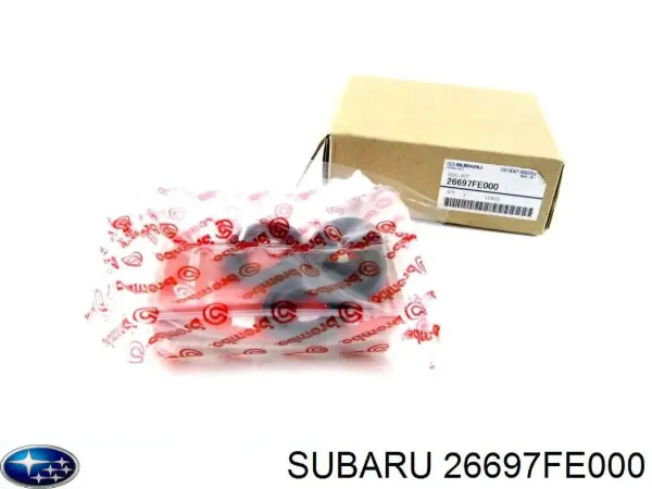 Kit de reparação de suporte do freio traseiro 26697FE000 Subaru