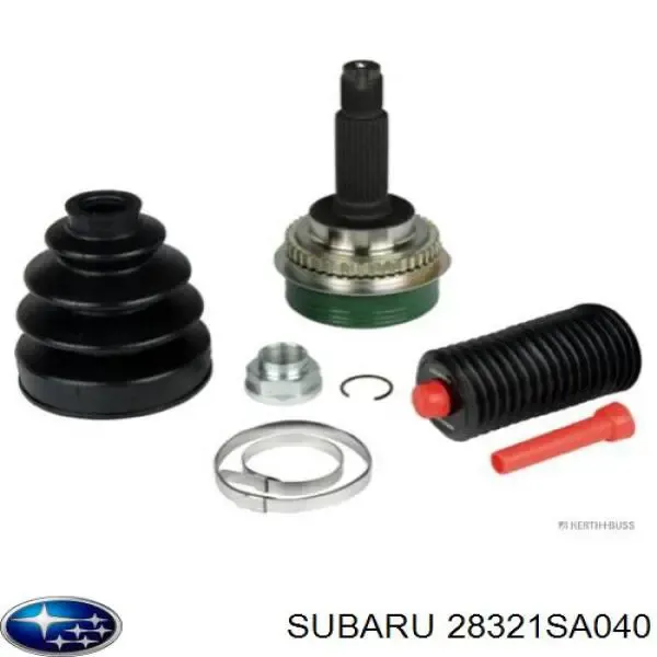 Semieixo (acionador) dianteiro 28321SA040 Subaru