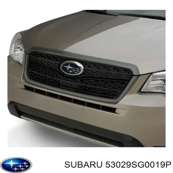 Suporte do radiador montado (painel de montagem de fixação das luzes) 53029SG0009P Subaru