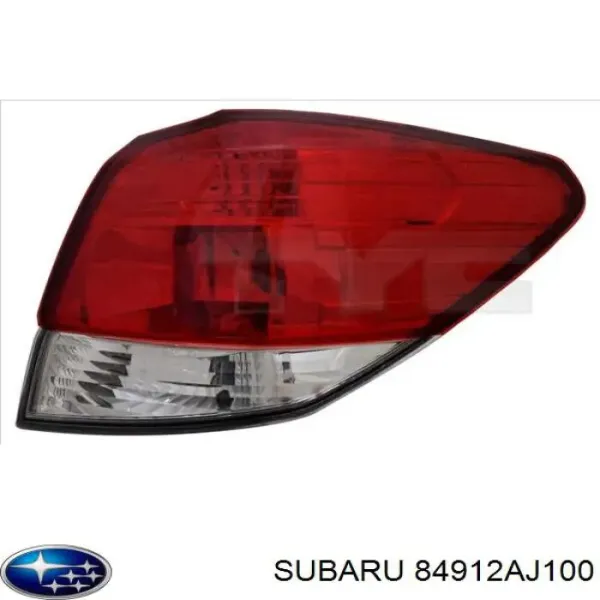 Lanterna traseira esquerda 84912AJ100 Subaru