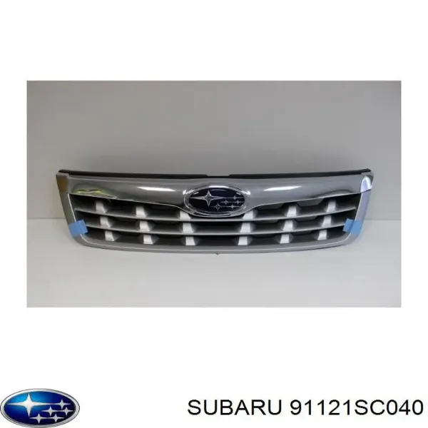 Grelha do radiador 91121SC040 Subaru