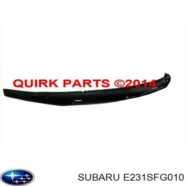 Defletor da capota Subaru Impreza III