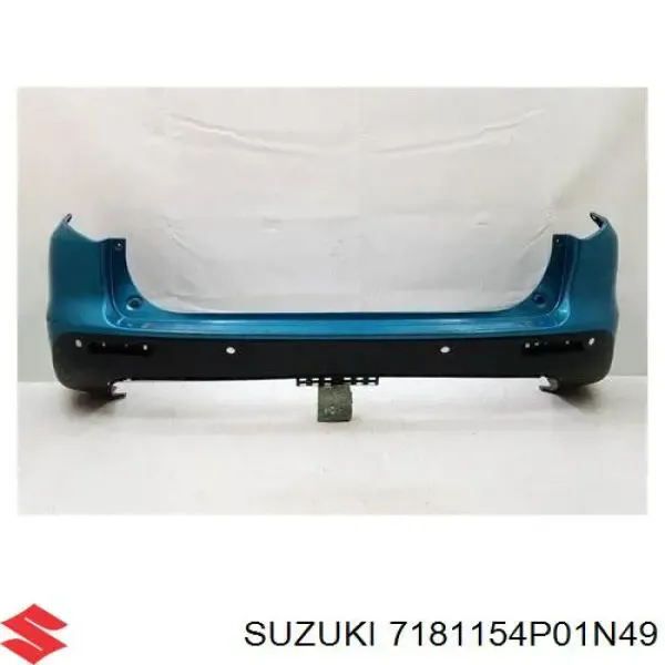 Pára-choque traseiro 7181154P01N49 Suzuki