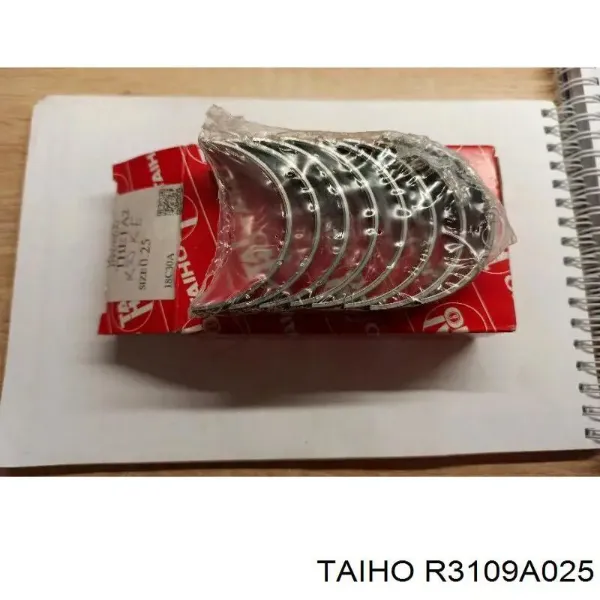 Folhas inseridas de cambota de biela, kit, 1ª reparação ( + 0,25) R3109A025 Taiho