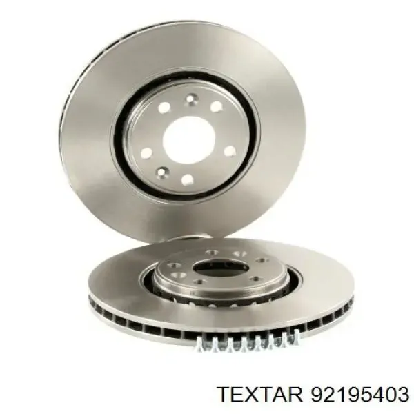 Compre 92195403 Textar Disco do freio dianteiro