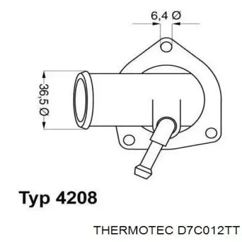 Radiador de esfriamento de motor 1613996580 Peugeot/Citroen