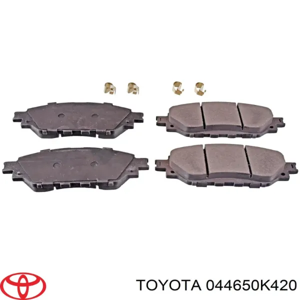 Sapatas do freio dianteiras de disco 044650K420 Toyota