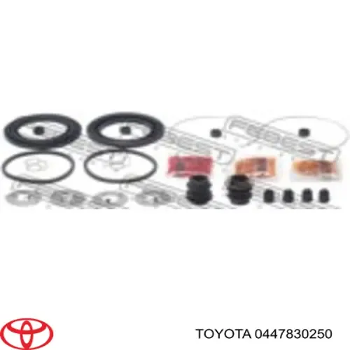 Kit de reparação de suporte do freio dianteiro 0447830250 Toyota