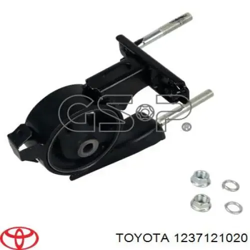 Coxim (suporte) traseiro de motor Toyota 1237121021 preço, a partir de 25,77 USD
