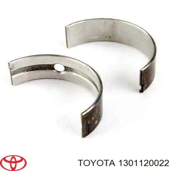 Kit de anéis de pistão de motor, 1ª reparação ( + 0,25) 1301120022 Toyota