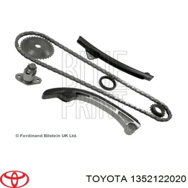 Engrenagem de cadeia da roda dentada de acionamento de cambota de motor 1352122020 Toyota