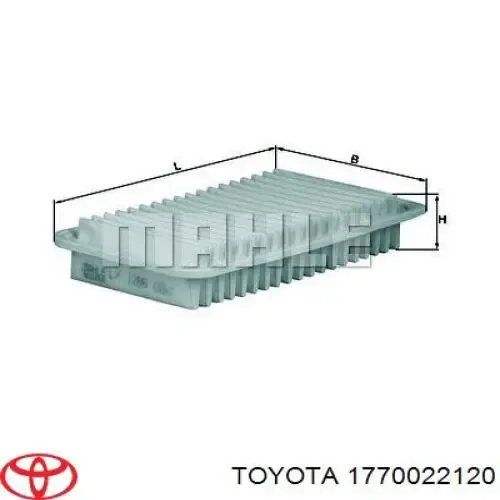 Caixa de filtro de ar para Toyota Corolla  E12