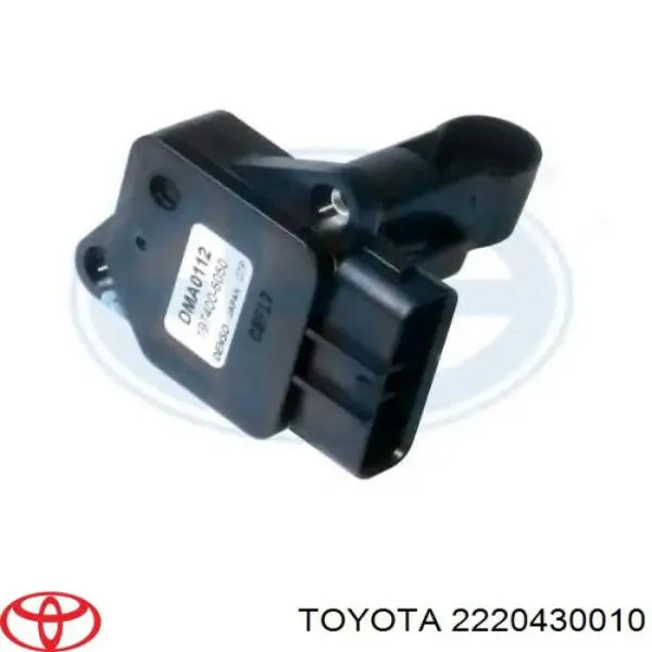 2220430010 Toyota Sensor de fluxo (consumo) de ar, medidor de consumo M.A.F. - (Mass Airflow)