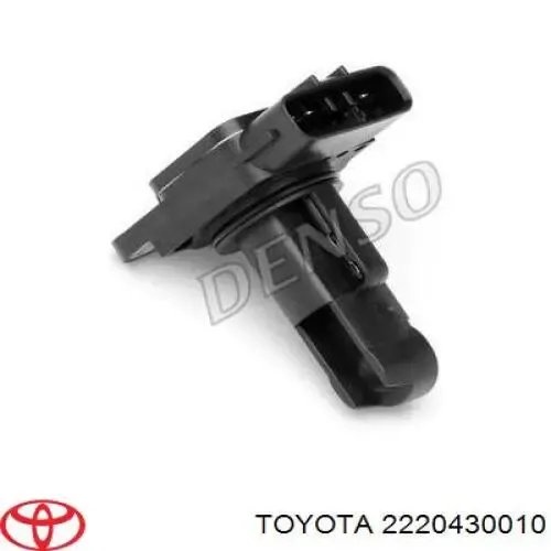 Sensor de fluxo (consumo) de ar, medidor de consumo M.A.F. - (Mass Airflow) Toyota 2220430010 preço, a partir de 64,80 USD
