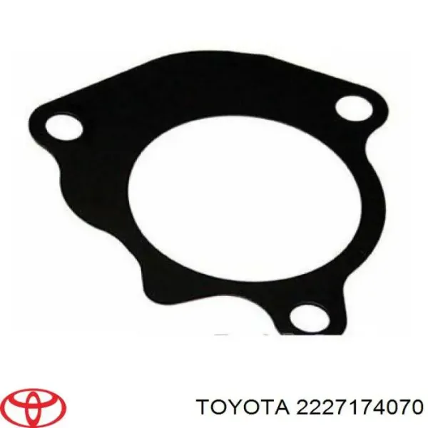 Vedante da válvula de borboleta 2227174070 Toyota