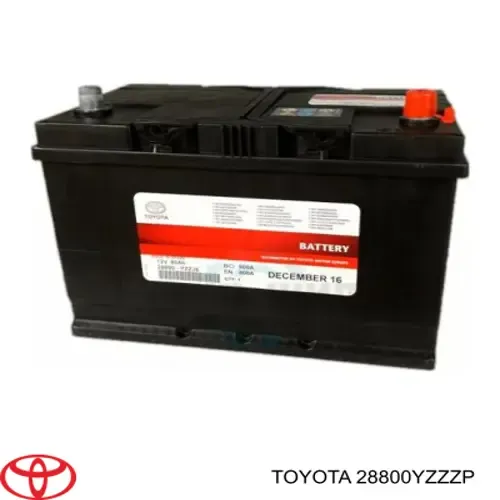 Bateria recarregável (PILHA) 28800YZZZP Toyota