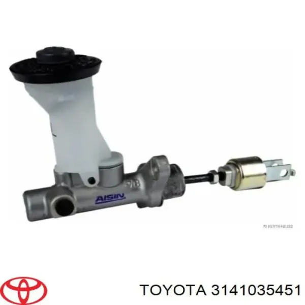 Cilindro mestre de embraiagem 3141035451 Toyota