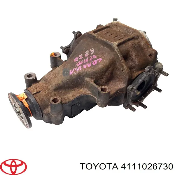 Redutor do eixo traseiro Toyota Hiace IV