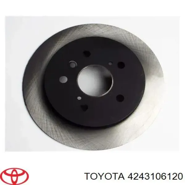 Disco do freio traseiro 4243106120 Toyota