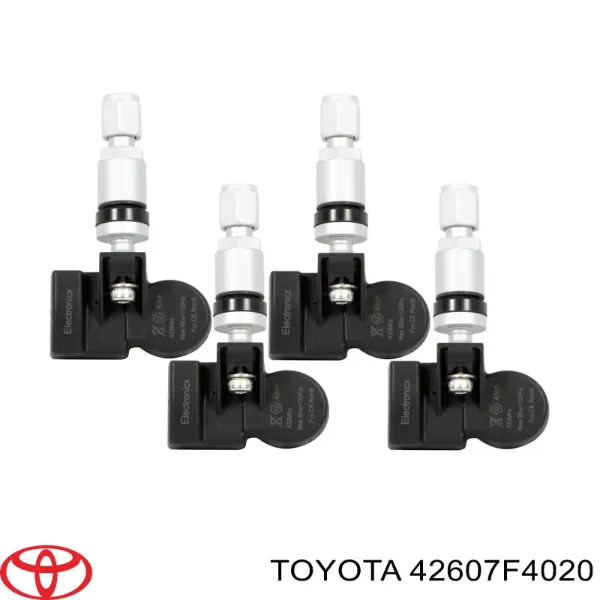 Sensor de pressão de ar nos pneus Toyota 42607F4020VK preço, a partir de