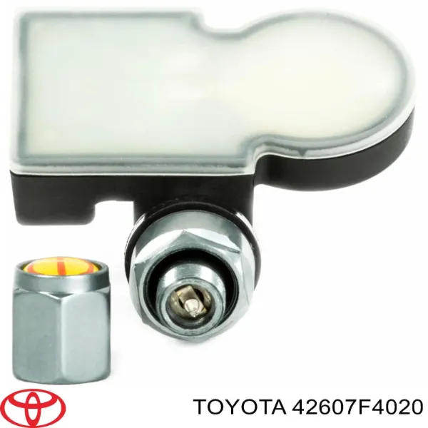 Sensor de pressão de ar nos pneus 42607F4020VK Toyota