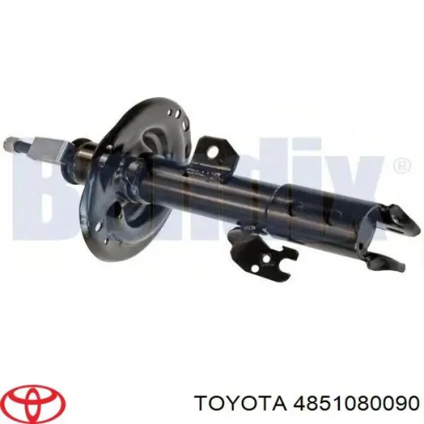 Amortecedor dianteiro direito 4851080090 Toyota