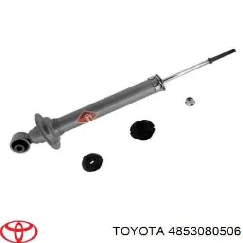 Amortecedor traseiro direito 4853080506 Toyota