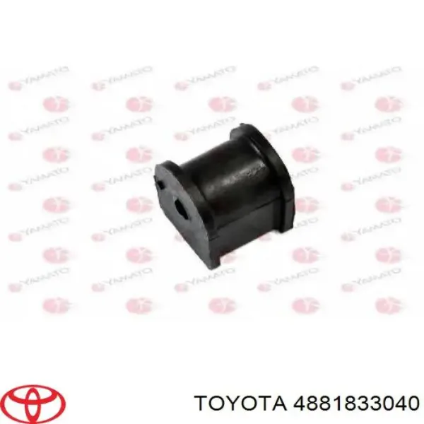 Bucha de estabilizador traseiro 4881833040 Toyota