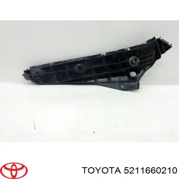 Consola externa esquerda do pára-choque dianteiro 5211660210 Toyota
