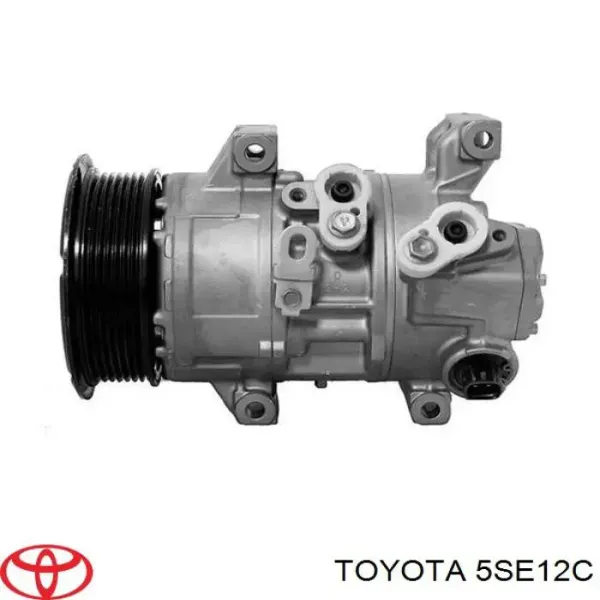 Compressor de aparelho de ar condicionado 5SE12C Toyota