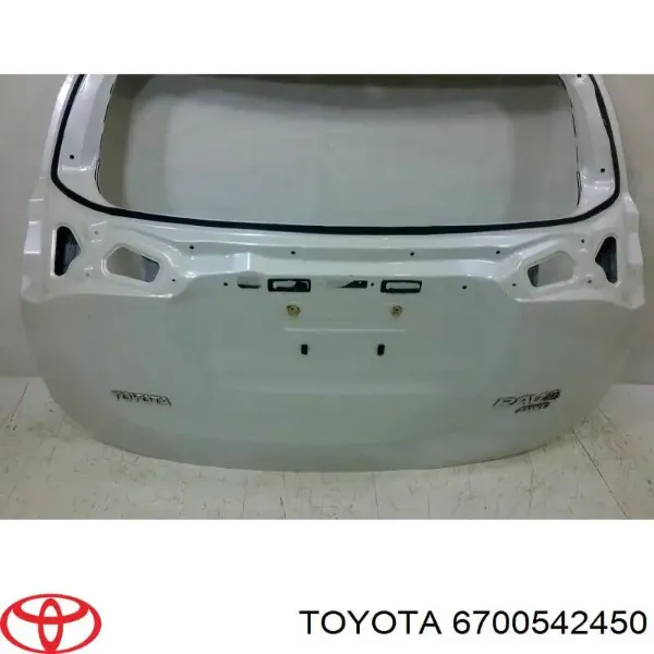 Porta traseira (3ª/5ª porta-malas (tampa de alcapão) 6700542450 Toyota